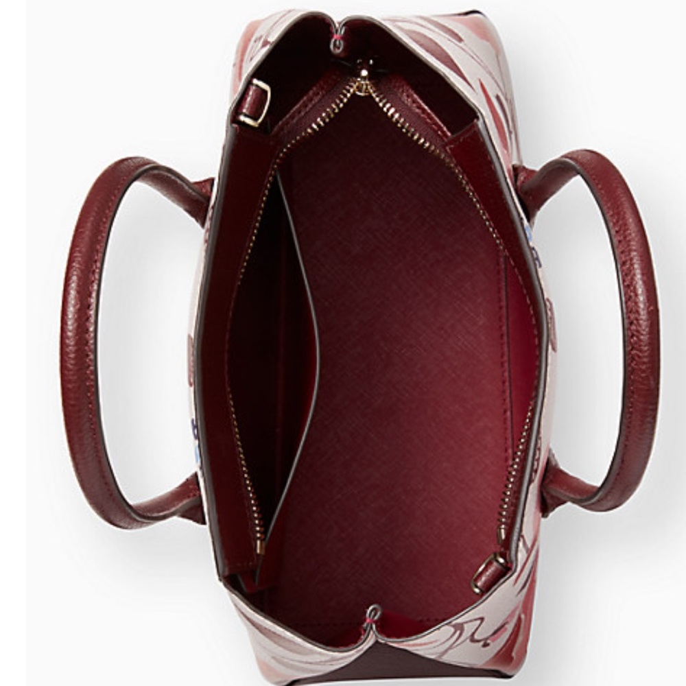 Kate Spade nouveau bloom top zip satchel - Picture 11 of 11